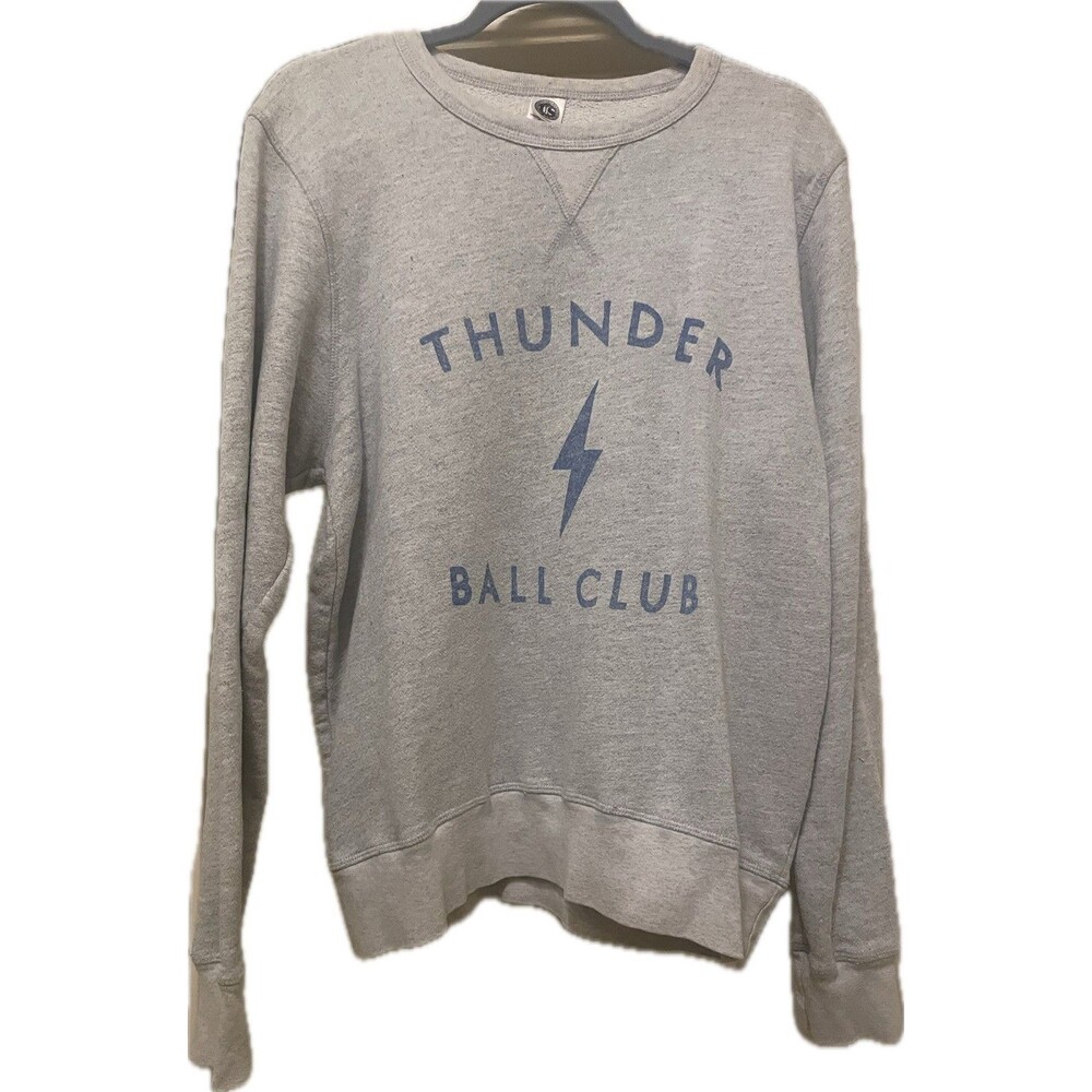 Thunder Ball Club Gray Crewneck Sweatshirt